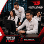 Assistente administrativo noturno na Bertoldo Transportes em Londrina-PR, apoiando operações logísti.